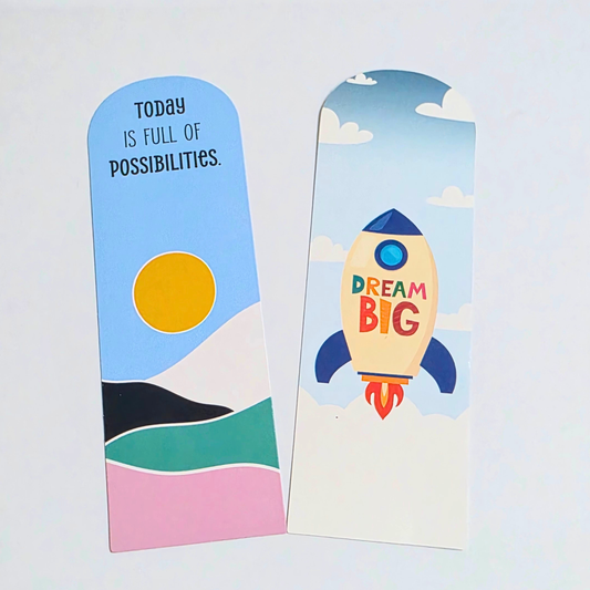 10 x Bookmarks [Dream Big]